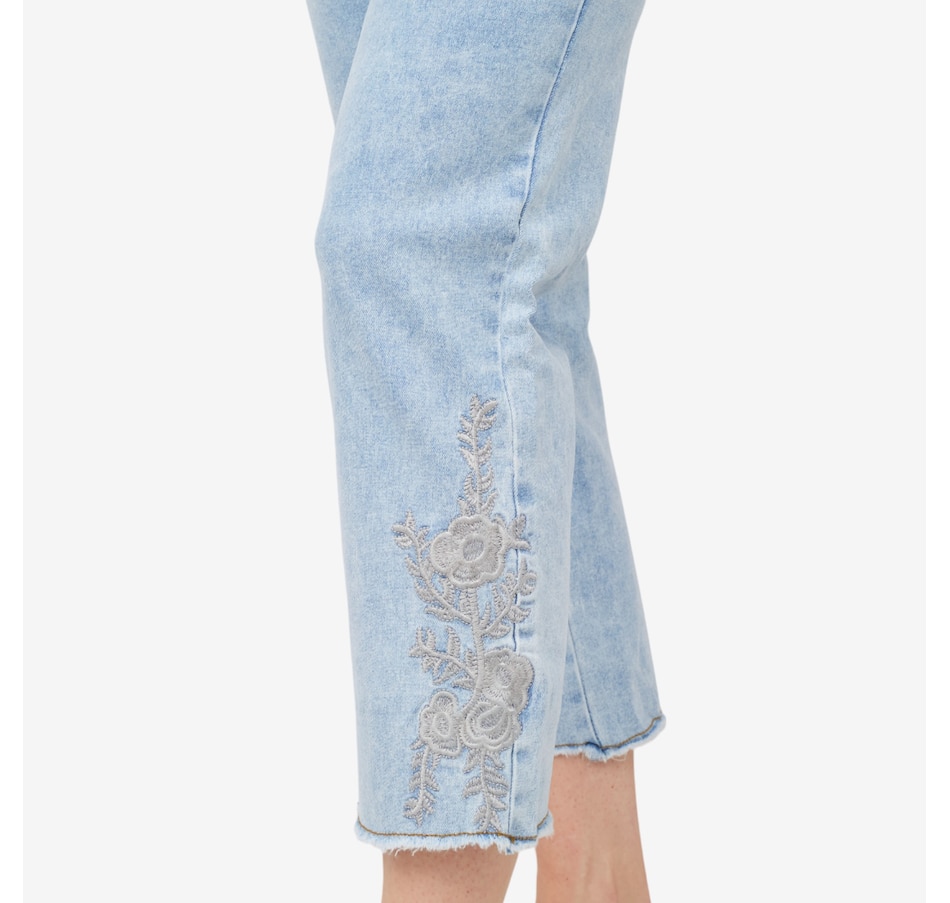 Image 101328_ALTMORE2.jpg, Product 101-328 / Price $34.33, Mr. Max Denim Crop Pant with Embellishment Detail from Mr. Max on TSC.ca's Fashion department