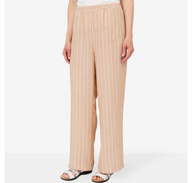 Product 101-329 / Price $49.99 , Mr. Max Linen Look Stripe Wide Leg Pant