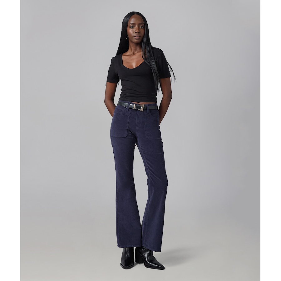 Image 101342_ALTMORE3.jpg, Product 101-342 / Price $140.00, Lola Jeans Alice High Rise Flare Corduroy Jean from Lola Denim on TSC.ca's Fashion department