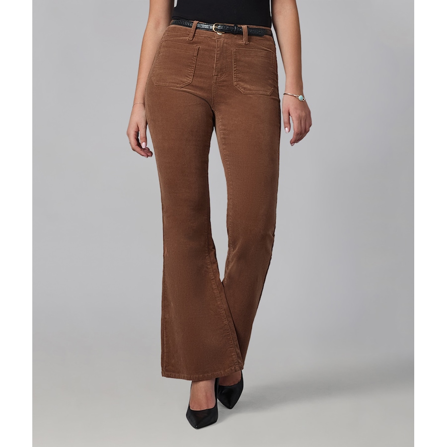 Image 101342_BLDBN.jpg, Product 101-342 / Price $140.00, Lola Jeans Alice High Rise Flare Corduroy Jean from Lola Denim on TSC.ca's Fashion department