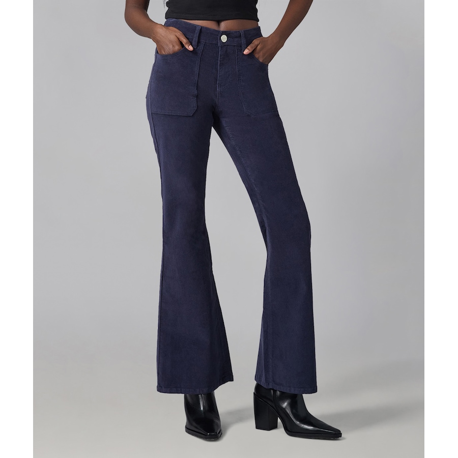 Image 101342_FUDSK.jpg, Product 101-342 / Price $140.00, Lola Jeans Alice High Rise Flare Corduroy Jean from Lola Denim on TSC.ca's Fashion department
