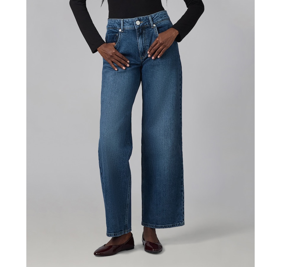 Image 101349_FLNR.jpg, Product 101-349 / Price $129.99, Lola Denim Miro Mid-Rise Relaxed Straight Jean from Lola Denim on TSC.ca's Fashion department