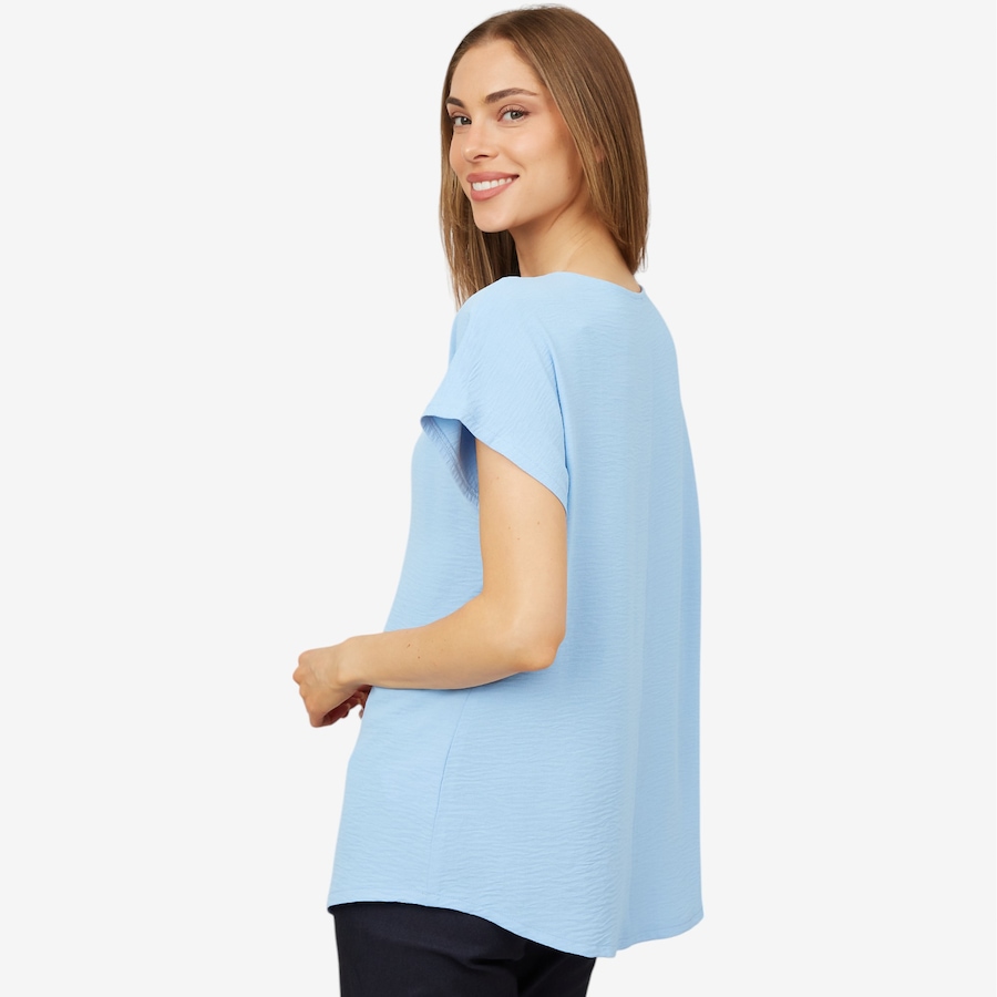 Image 101370_ALTMORE1.jpg, Product 101-370 / Price $29.33, Mr. Max Airflow Joanne Top with Split Neck and Tie Detail from Mr. Max on TSC.ca's Fashion department