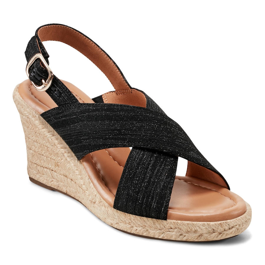 Image 101419_BLK.jpg, Product 101-419 / Price $28.33, Easy Spirit Ariane2 Espadrille Wedge from Easy Spirit Footwear on TSC.ca's Shoes department