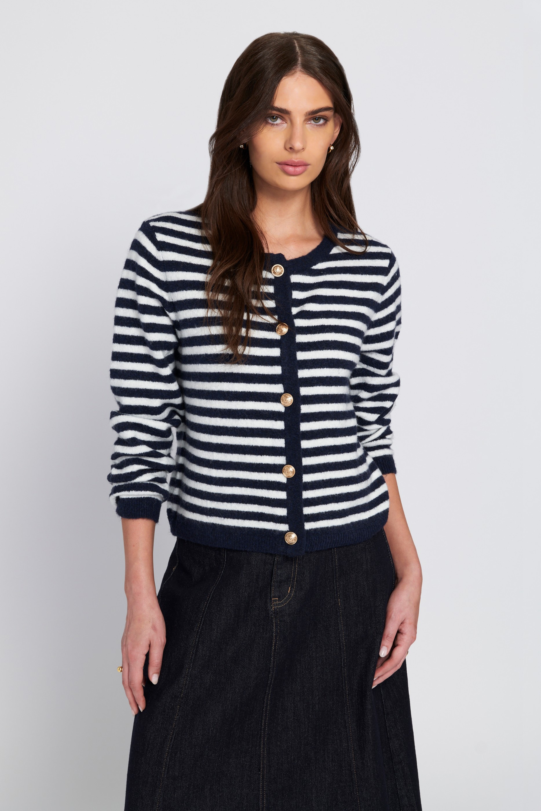 トップス BRANDINID le collezioni Skipperneck Knit トップス BRANDINID le collezioni Skipperneck Knit Vintage