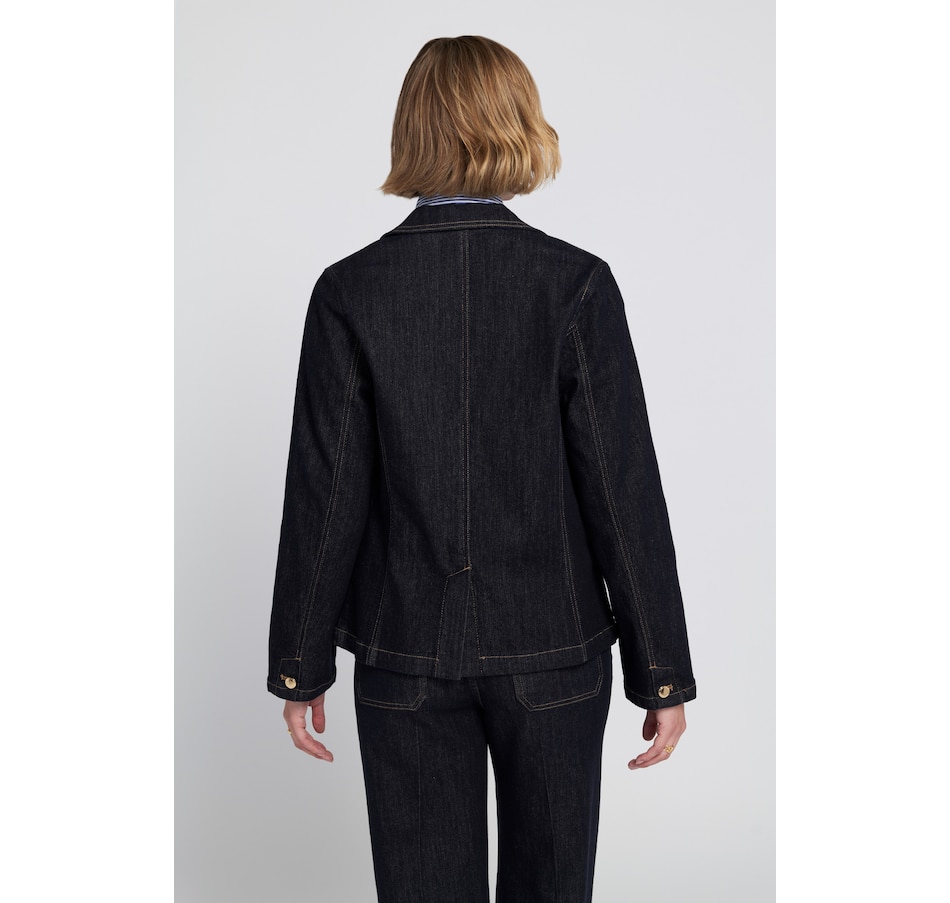 Image 101455_ALTMORE2.jpg, Product 101-455 / Price $84.88, ELLE Knit Denim Blazer from ELLE on TSC.ca's Fashion department