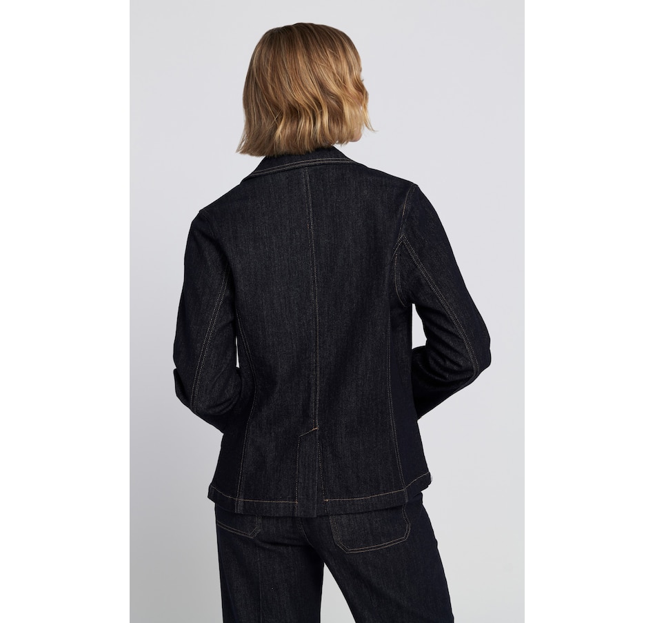 Image 101455_ALTMORE3.jpg, Product 101-455 / Price $84.88, ELLE Knit Denim Blazer from ELLE on TSC.ca's Fashion department