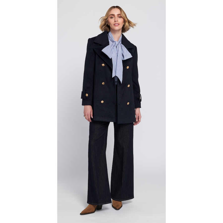 Image 101457_ALTMORE2.jpg, Product 101-457 / Price $49.33, ELLE Wool-Like Melton Peacoat from ELLE on TSC.ca's Fashion department
