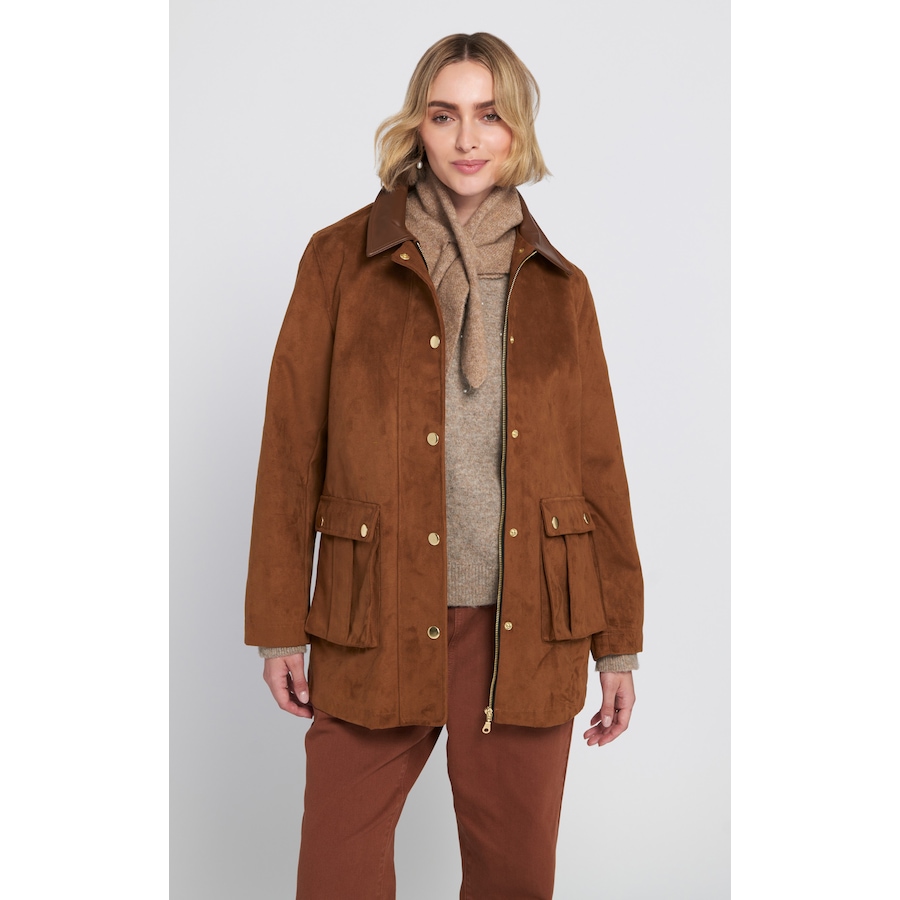 Image 101470_TOF.jpg, Product 101-470 / Price $59.33, ELLE Faux Suede Barn Jacket from ELLE on TSC.ca's Fashion department