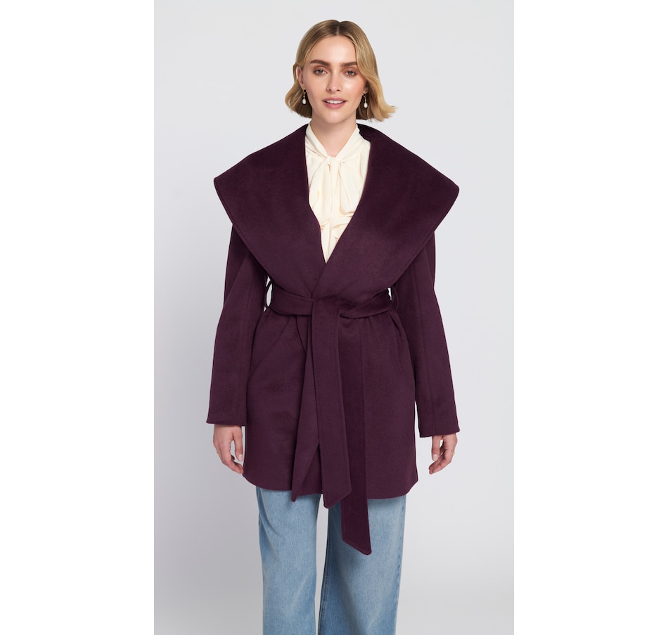 Image 101476_WIN.jpg, Product 101-476 / Price $124.88, ELLE Wool-Like Melton Wrap Coat from ELLE on TSC.ca's Fashion department
