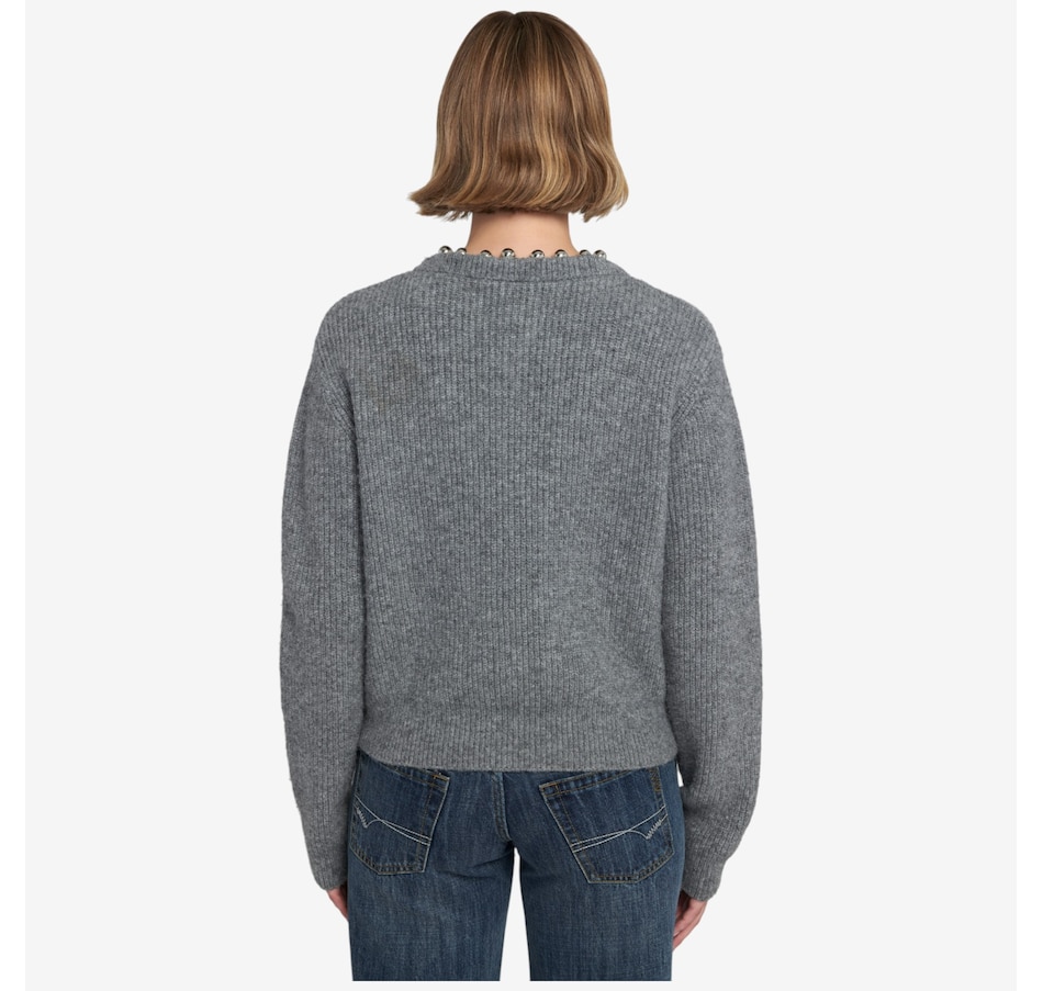 Image 101482_ALTMORE1.jpg, Product 101-482 / Price $79.88, ELLE Silver Bead Trim Sweater from ELLE on TSC.ca's Fashion department
