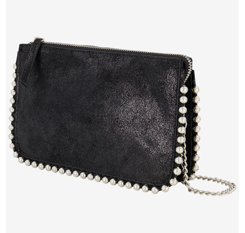 Image 101484_BLK.jpg, Product 101-484 / Price $44.88, ELLE Silver Trimmed Wallet On Chain from ELLE on TSC.ca's Fashion department