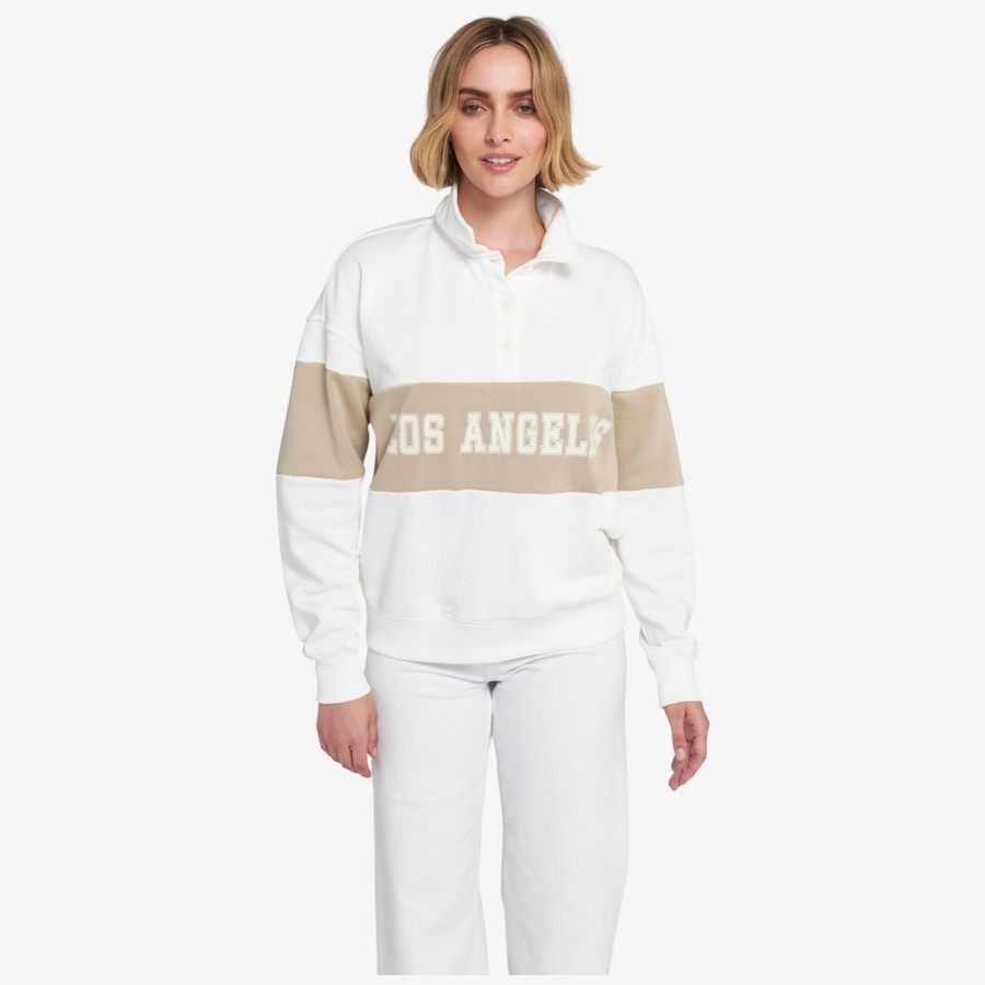 Image 101485_LAT.jpg, Product 101-485 / Price $54.88, ELLE Rugby Pullover Sweatshirt from ELLE on TSC.ca's Fashion department