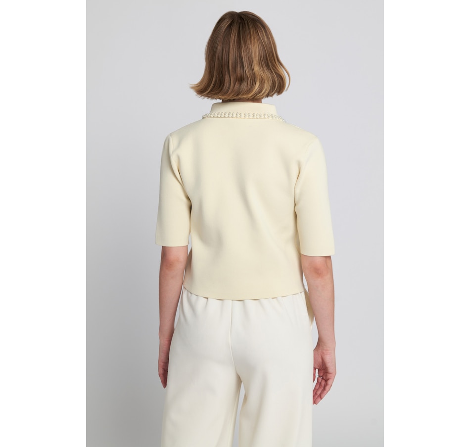 Image 101522_ALTMORE2.jpg, Product 101-522 / Price $64.88, Elle Embellished Collar Knit Top from ELLE on TSC.ca's Fashion department
