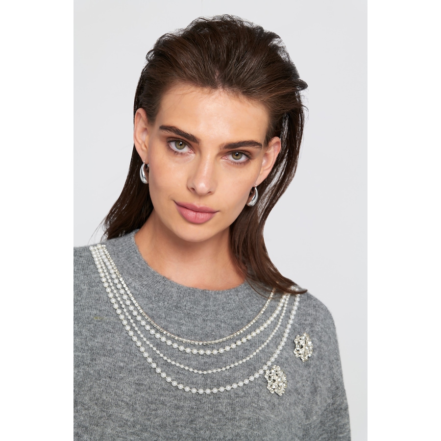 Image 101528_ALTMORE3.jpg, Product 101-528 / Price $59.33, ELLE Embellished Sweater from ELLE on TSC.ca's Fashion department