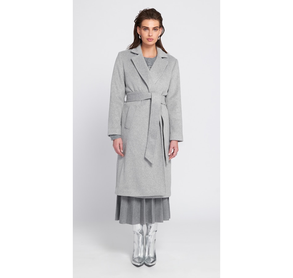 Image 101529_GRY.jpg, Product 101-529 / Price $134.88, Elle Melton Wrap Coat from ELLE on TSC.ca's Fashion department