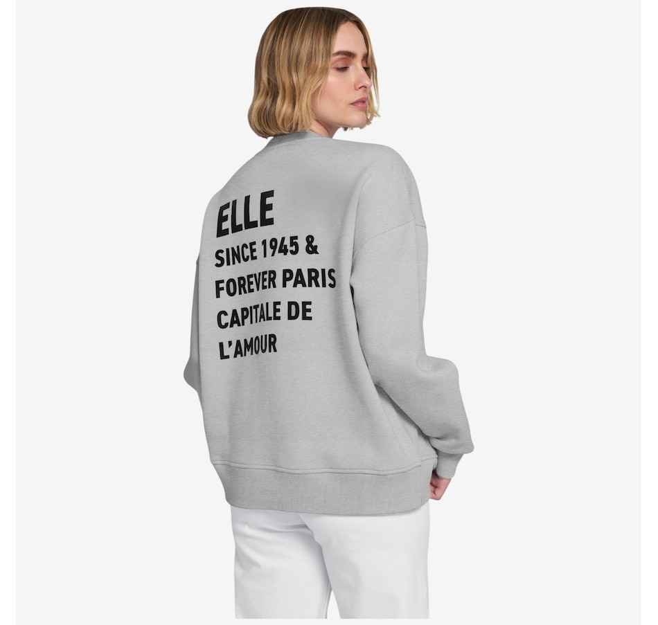 Image 101533_ALTMORE3.jpg, Product 101-533 / Price $44.88, ELLE Graphic Sweatshirt from ELLE on TSC.ca's Fashion department