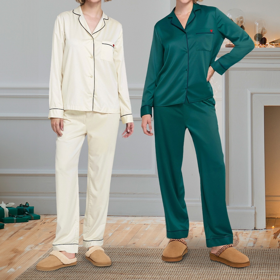 Image 101534_ALTMORE100.jpg, Product 101-534 / Price $54.88, ELLE Satin PJ Set from ELLE on TSC.ca's Fashion department