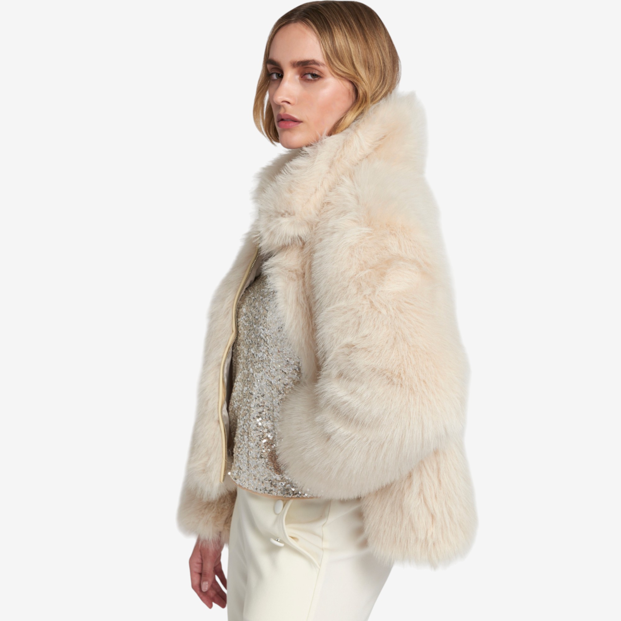 ELLE Fluffy Jacket - TSC.ca