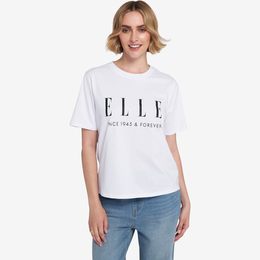 Image 101545_WHBK.jpg, Product 101-545 / Price $24.88, ELLE Graphic Tee from ELLE on TSC.ca's Fashion department