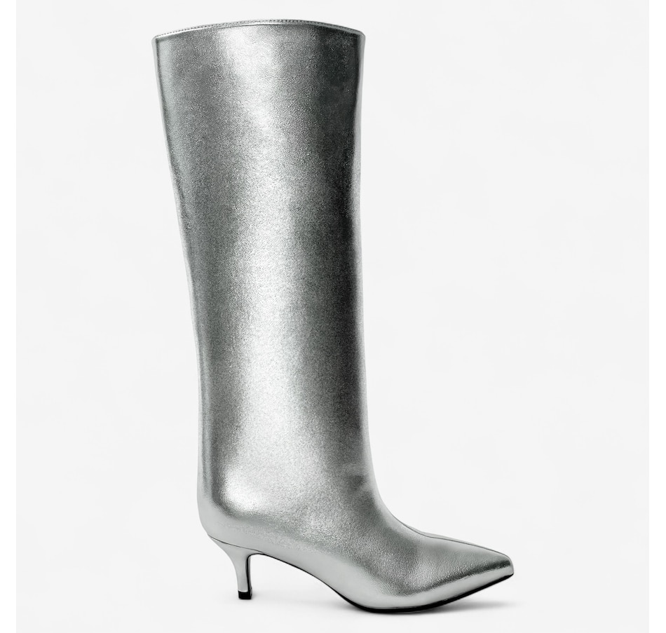 Image 101565_SIL.jpg, Product 101-565 / Price $125.00, ELLE Kitten Heel Boot from ELLE on TSC.ca's Shoes department
