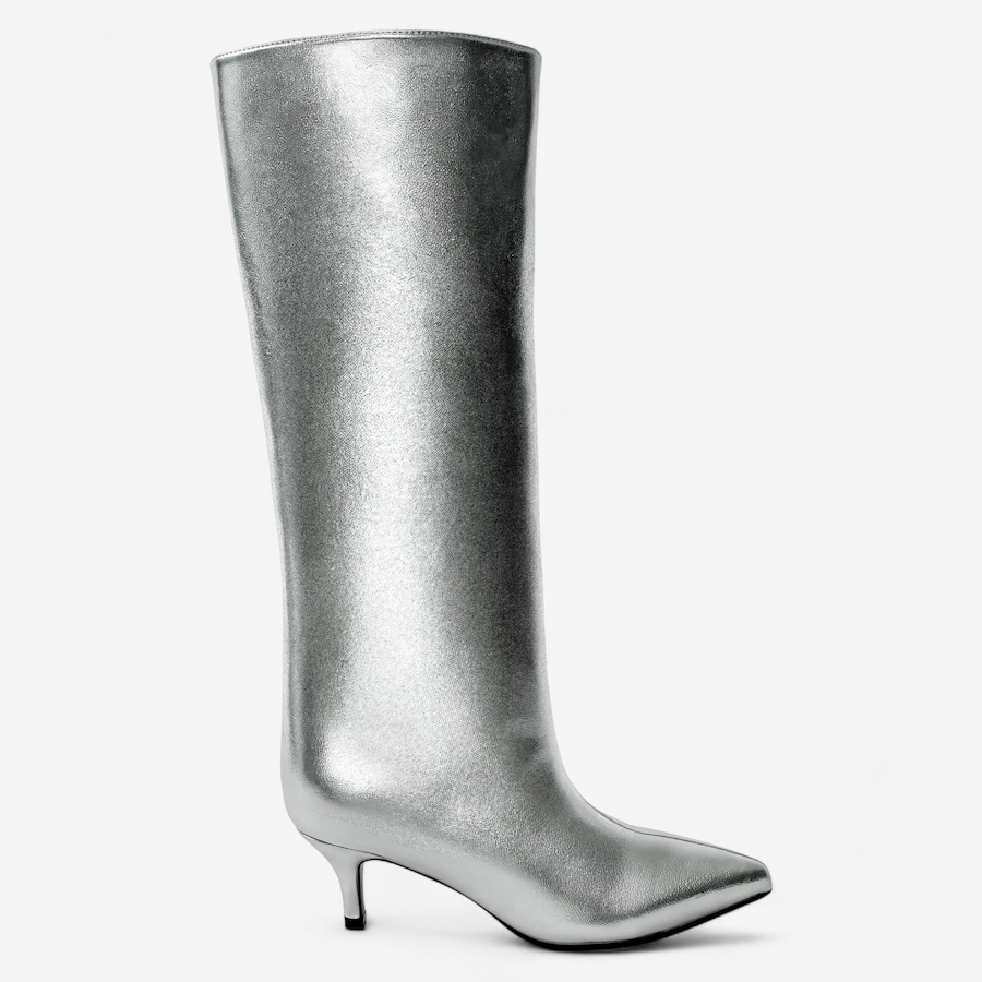 Image 101565_SIL.jpg, Product 101-565 / Price $62.88, ELLE Kitten Heel Boot from ELLE on TSC.ca's Shoes department