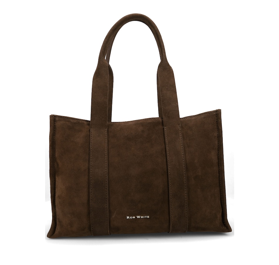 Image 101570_ESP.jpg, Product 101-570 / Price $545.00, Ron White Davenport Suede Tote from Ron White on TSC.ca's Fashion department