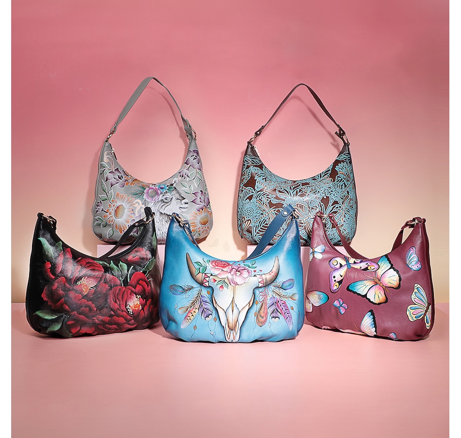 Image 101643_ALTMORE100.jpg, Product 101-643 / Price $149.88, Anuschka Rouched Hobo from Anuschka Handbags on TSC.ca's Fashion department