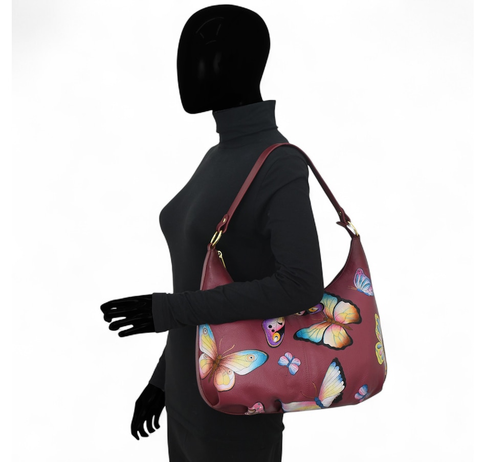 Image 101643_ALTMORE6.jpg, Product 101-643 / Price $149.88, Anuschka Rouched Hobo from Anuschka Handbags on TSC.ca's Fashion department