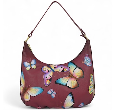 Product 101-643 / Price $189.99 , Anuschka Rouched Hobo