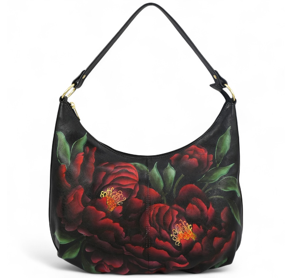 Image 101643_MIDPY.jpg, Product 101-643 / Price $149.88, Anuschka Rouched Hobo from Anuschka Handbags on TSC.ca's Fashion department