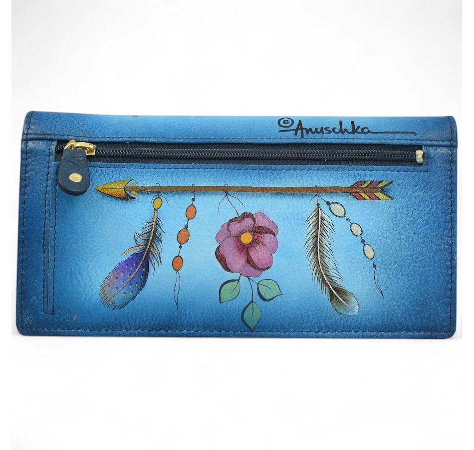 Image 101644_ALTMORE1.jpg, Product 101-644 / Price $69.88, Anuschka Snap Clutch Wallet from Anuschka Handbags on TSC.ca's Fashion department