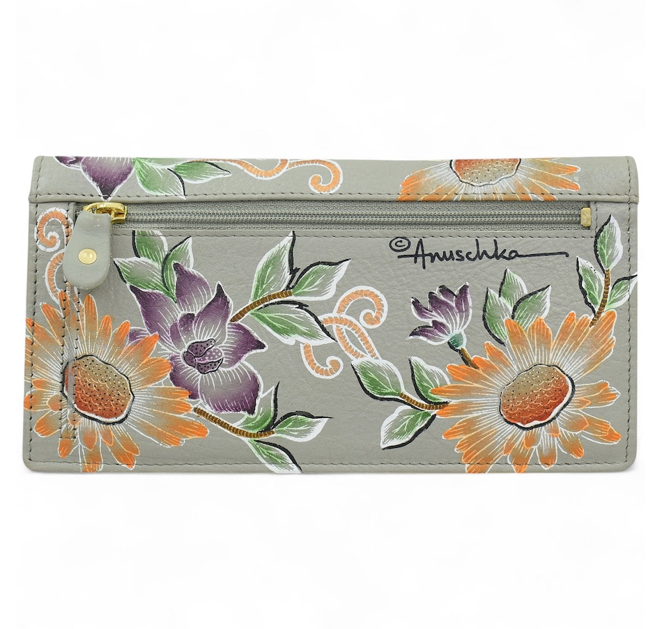 Image 101644_ALTMORE2.jpg, Product 101-644 / Price $69.88, Anuschka Snap Clutch Wallet from Anuschka Handbags on TSC.ca's Fashion department