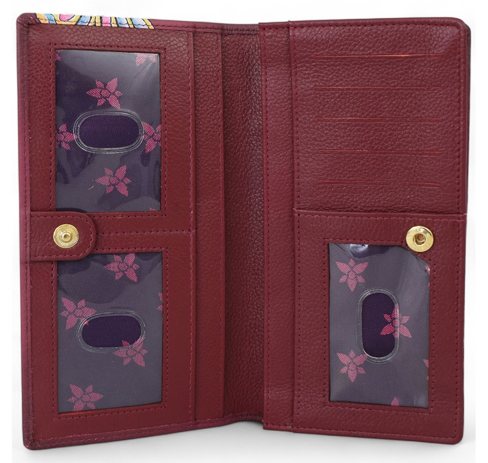 Image 101644_ALTMORE4.jpg, Product 101-644 / Price $69.88, Anuschka Snap Clutch Wallet from Anuschka Handbags on TSC.ca's Fashion department