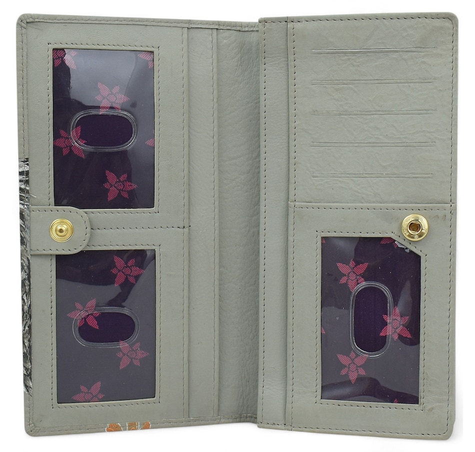 Image 101644_ALTMORE5.jpg, Product 101-644 / Price $69.88, Anuschka Snap Clutch Wallet from Anuschka Handbags on TSC.ca's Fashion department