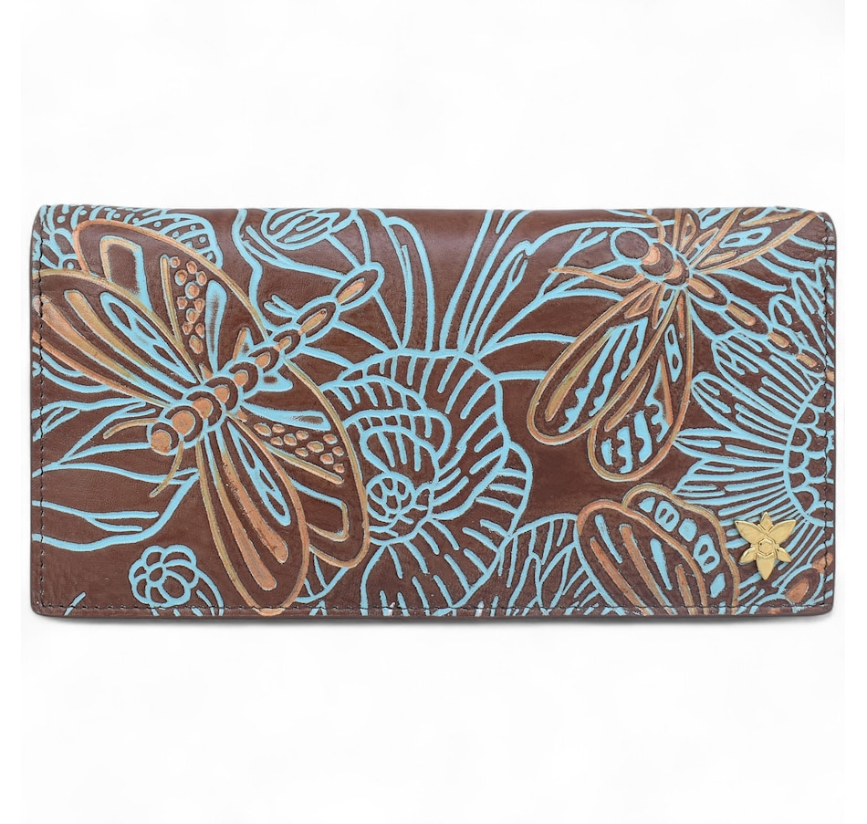 Image 101644_DRF.jpg, Product 101-644 / Price $69.88, Anuschka Snap Clutch Wallet from Anuschka Handbags on TSC.ca's Fashion department
