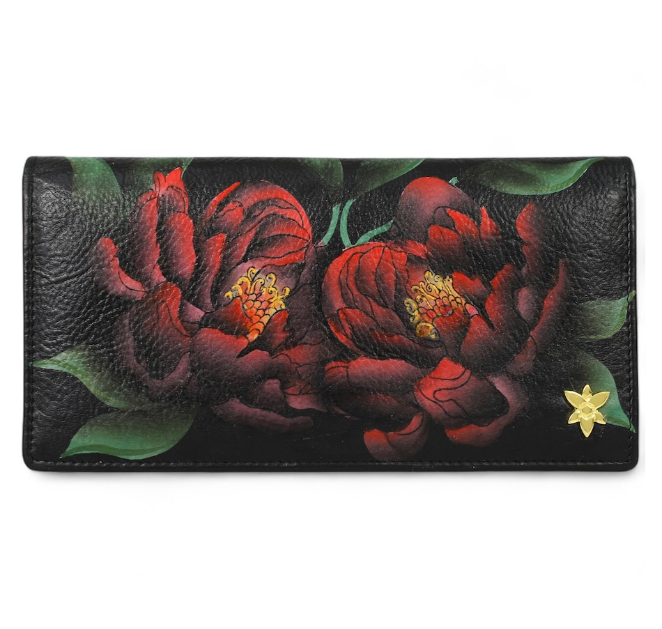 Image 101644_MIDPY.jpg, Product 101-644 / Price $69.88, Anuschka Snap Clutch Wallet from Anuschka Handbags on TSC.ca's Fashion department