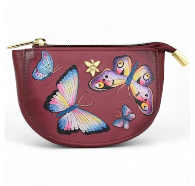 Product 101-645 / Price $54.99 , Anuschka Coin Pouch