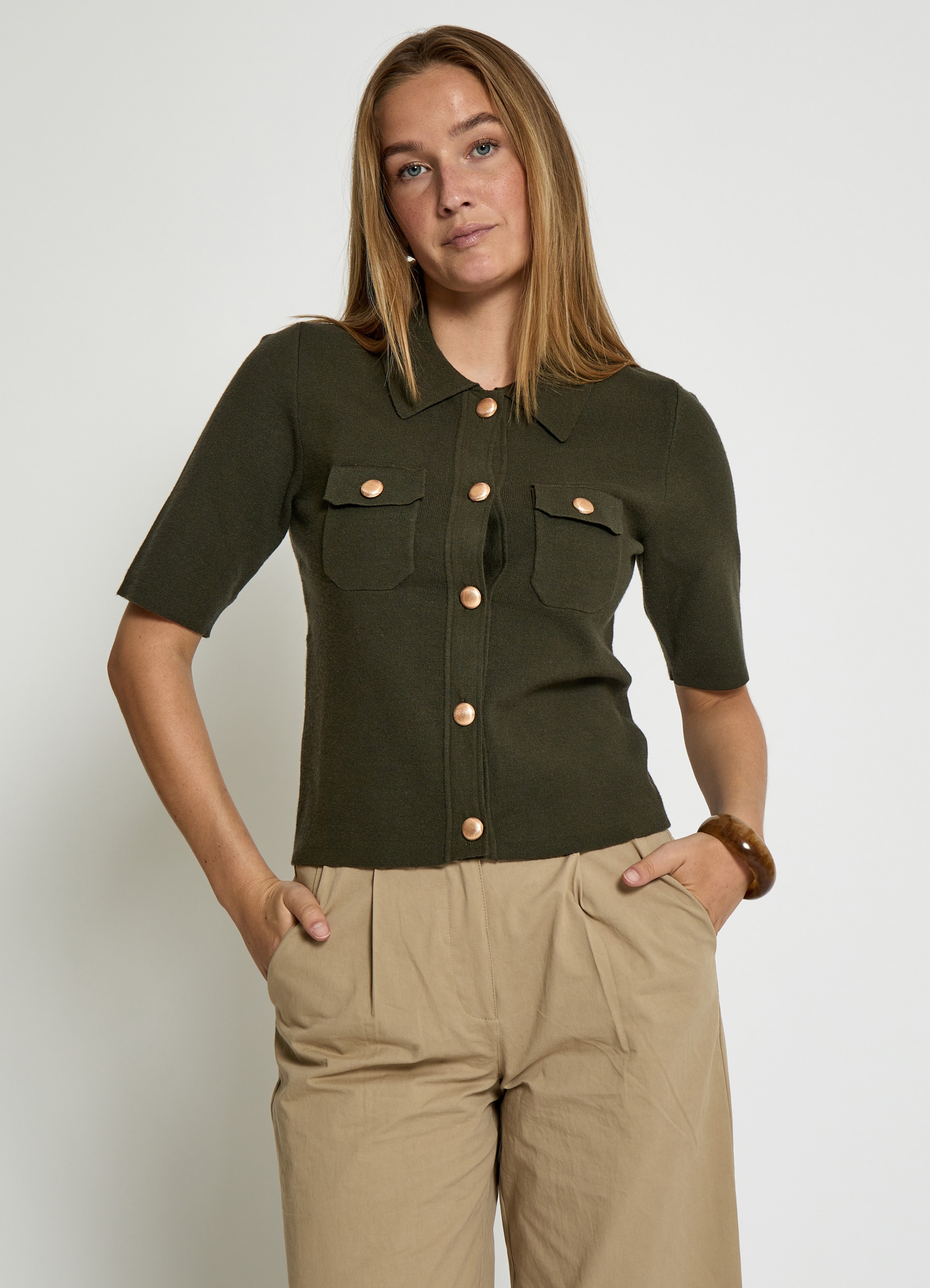Peppercorn Kaylee Half-Sleeve Cardigan - TSC.ca
