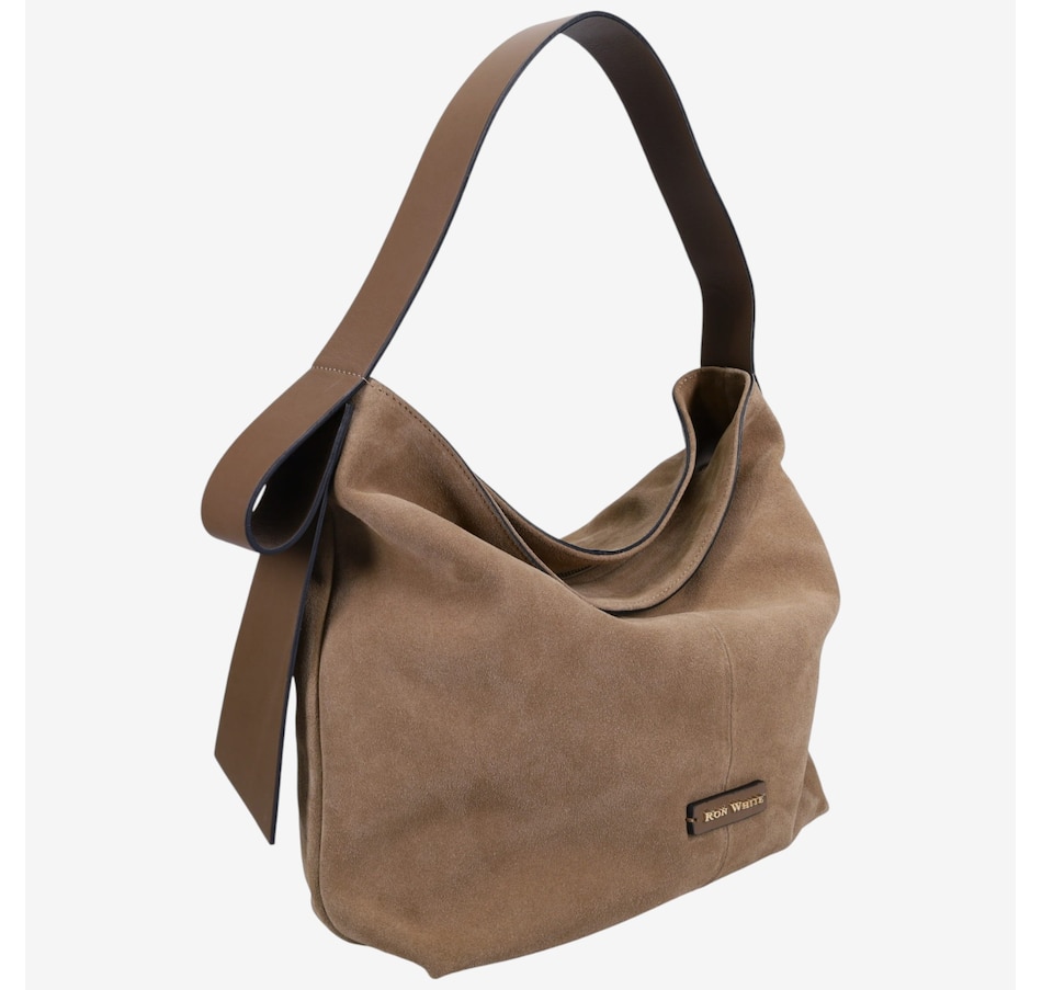 Image 101727_ALTMORE1.jpg, Product 101-727 / Price $545.00, Ron White Dalo Suede Hobo from Ron White on TSC.ca's Fashion department