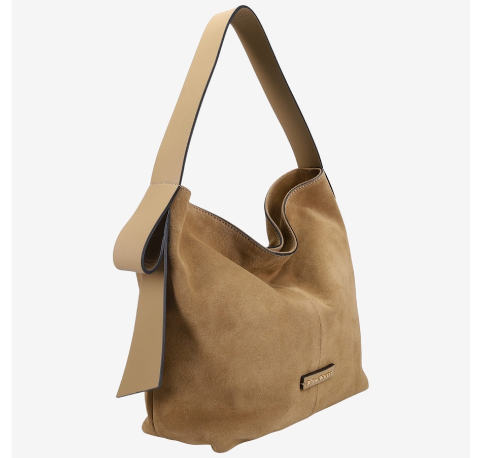 Image 101727_ALTMORE4.jpg, Product 101-727 / Price $545.00, Ron White Dalo Suede Hobo from Ron White on TSC.ca's Fashion department