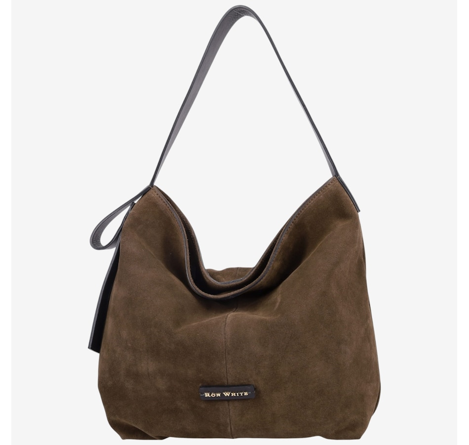 Image 101727_ESP.jpg, Product 101-727 / Price $545.00, Ron White Dalo Suede Hobo from Ron White on TSC.ca's Fashion department