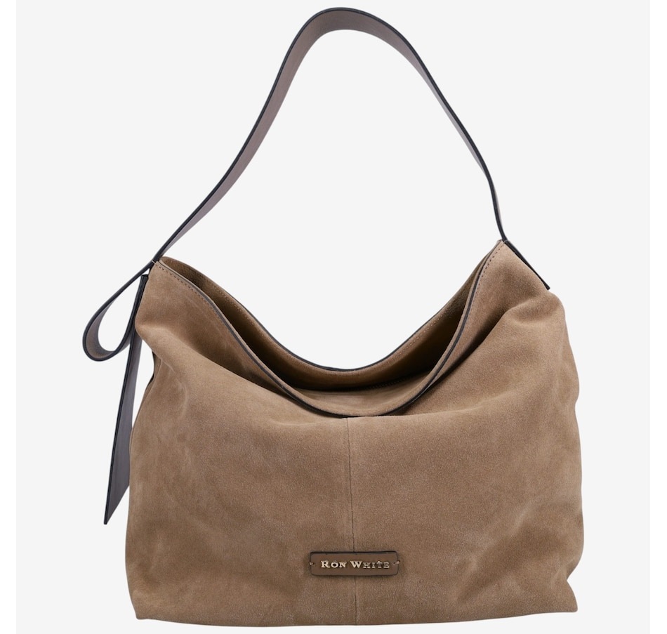 Image 101727_FAW.jpg, Product 101-727 / Price $545.00, Ron White Dalo Suede Hobo from Ron White on TSC.ca's Fashion department