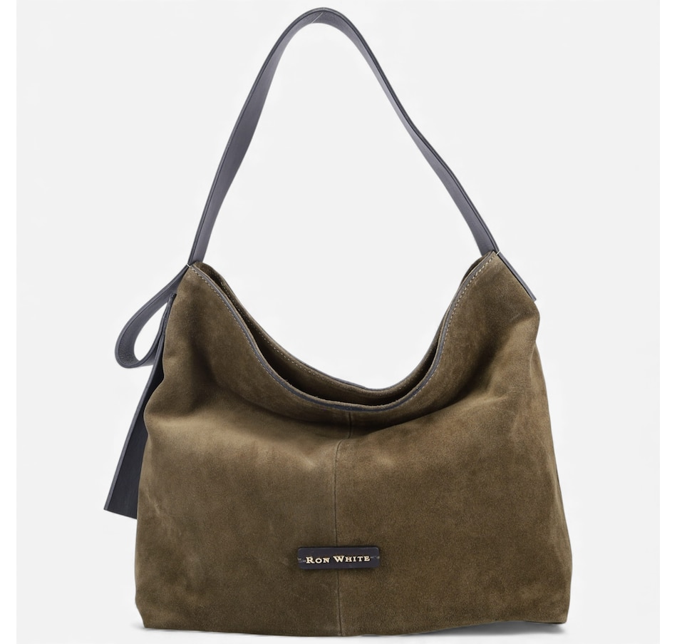 Image 101727_MOS.jpg, Product 101-727 / Price $545.00, Ron White Dalo Suede Hobo from Ron White on TSC.ca's Fashion department