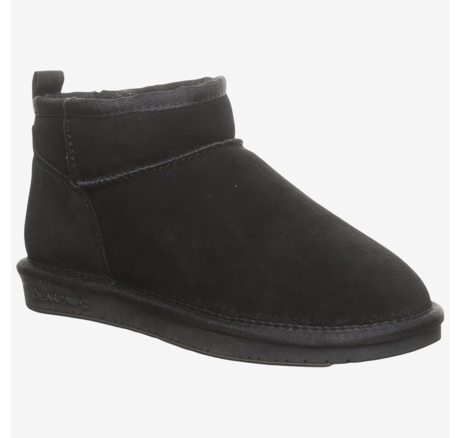 Image 101733_BLK.jpg, Product 101-733 / Price $89.99, Bearpaw Kiara Short Boot from BEARPAW Footwear on TSC.ca's Shoes department