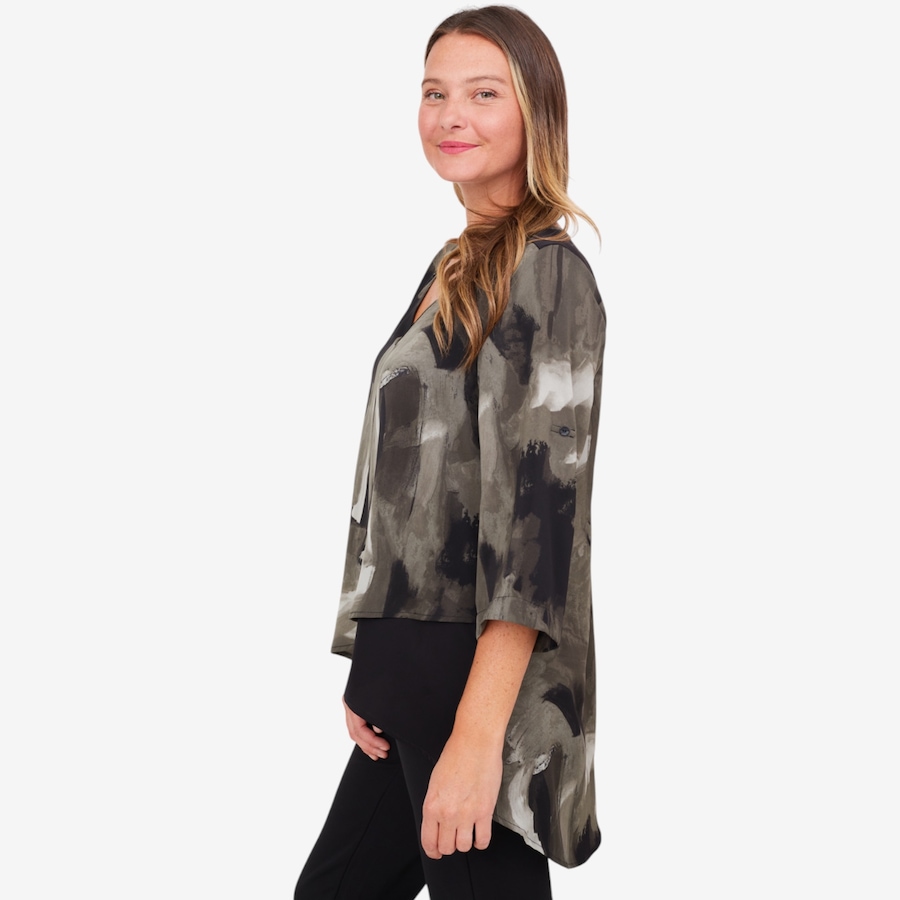 Image 101746_ALTMORE1.jpg, Product 101-746 / Price $54.88, Red Coral Flow Wrap V-Neck Top from Red Coral Fashions on TSC.ca's Fashion department