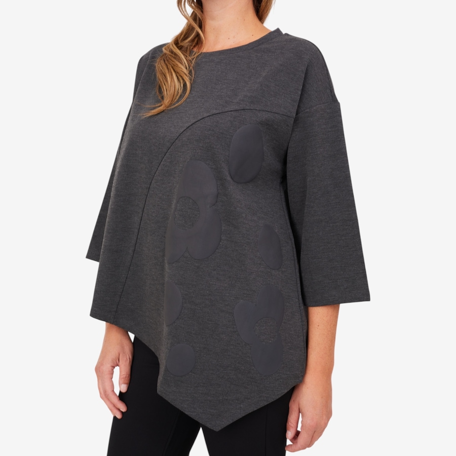 Image 101770_CHR.jpg, Product 101-770 / Price $29.33, Red Coral Matte Vinyl Printed Sweatshirt from Red Coral Fashions on TSC.ca's Fashion department