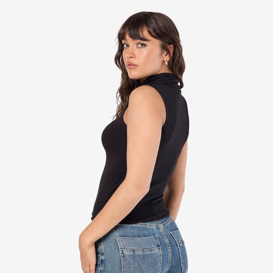 Image 101792_ALTMORE5.jpg, Product 101-792 / Price $29.88, Apricot Heavy Jersey Sleeveless Roll Neck Top from Apricot on TSC.ca's Fashion department