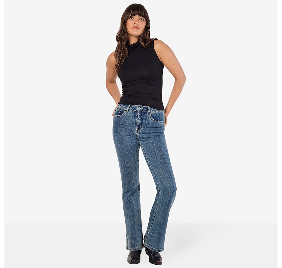 Image 101792_BLK.jpg, Product 101-792 / Price $50.00, Apricot Heavy Jersey Sleeveless Roll Neck Top from Apricot on TSC.ca's Fashion department