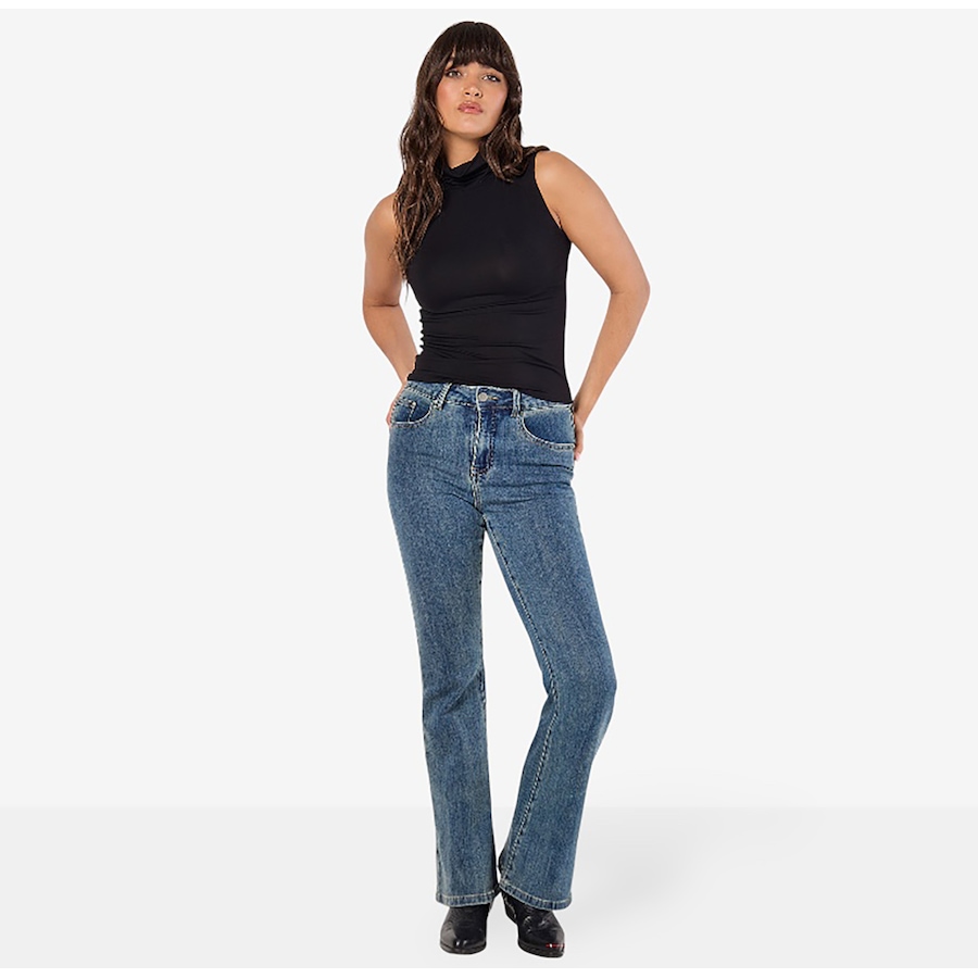 Image 101792_BLK.jpg, Product 101-792 / Price $29.88, Apricot Heavy Jersey Sleeveless Roll Neck Top from Apricot on TSC.ca's Fashion department